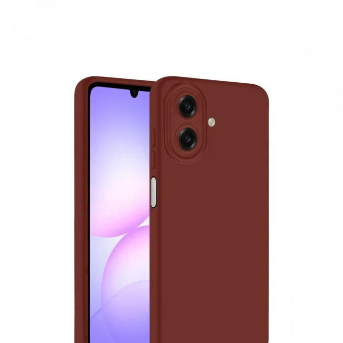 Samsung Galaxy A07 4G First Silikon - Bordo