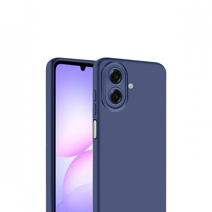 Samsung Galaxy A07 4G First Silikon - Lacivert