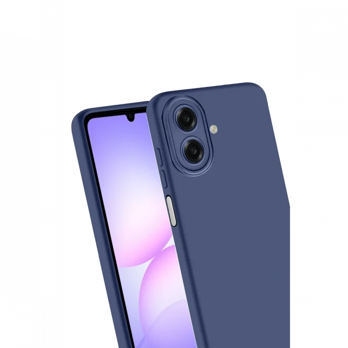 Samsung Galaxy A07 4G First Silikon - Lacivert