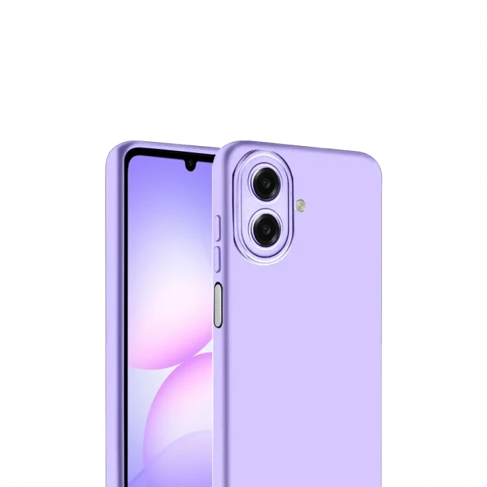 Samsung Galaxy A07 4G First Silikon - Lila