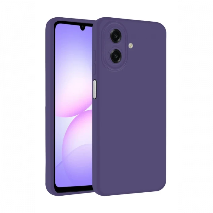 Samsung Galaxy A07 4G First Silikon - Mürdüm