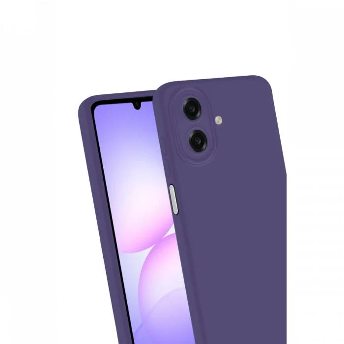 Samsung Galaxy A07 4G First Silikon - Mürdüm