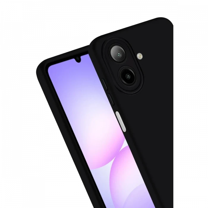 Samsung Galaxy A07 4G First Silikon - Siyah