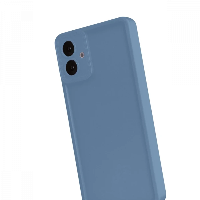 Samsung Galaxy A07 4G Viera Silikon - Mavi