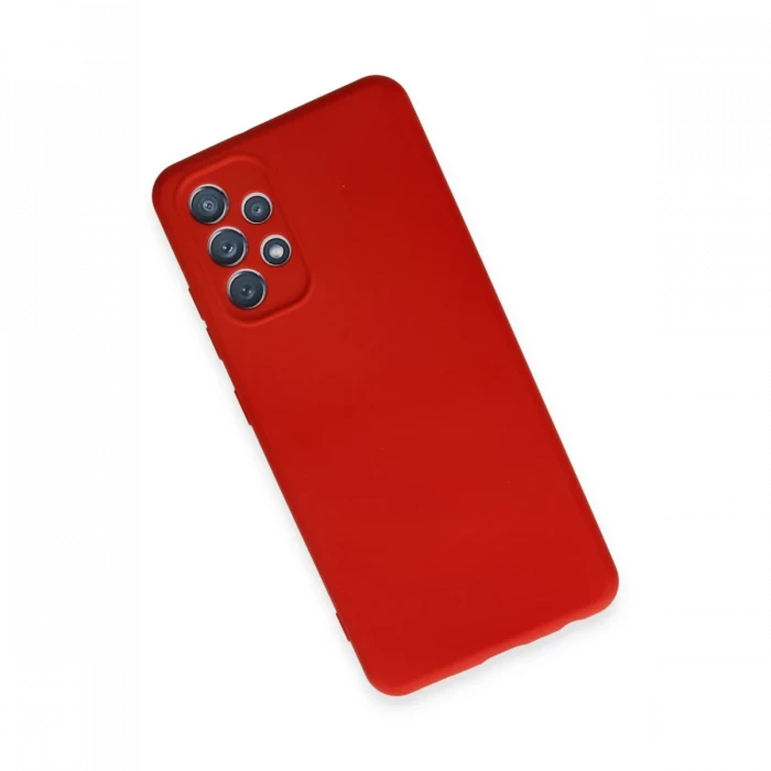 Samsung Galaxy A32 Kılıf First Silikon - Kırmızı