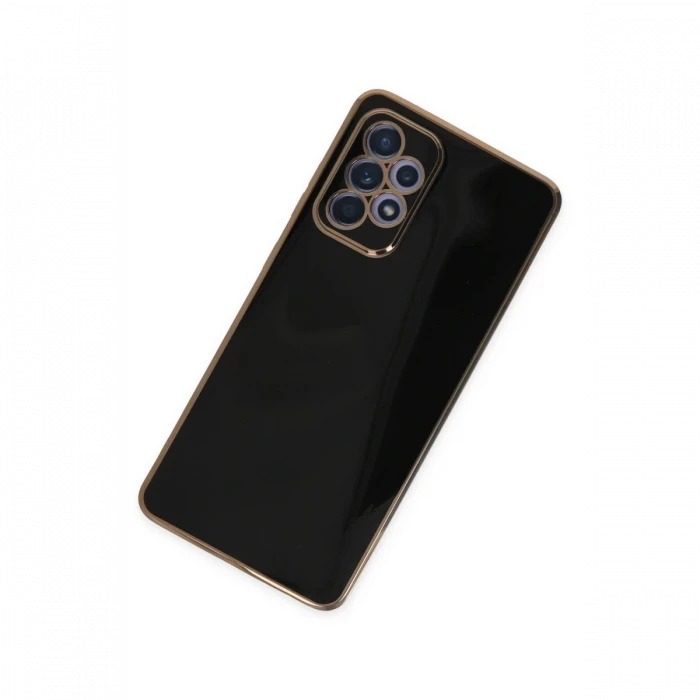 Samsung Galaxy A32 Kılıf Volet Silikon - Siyah