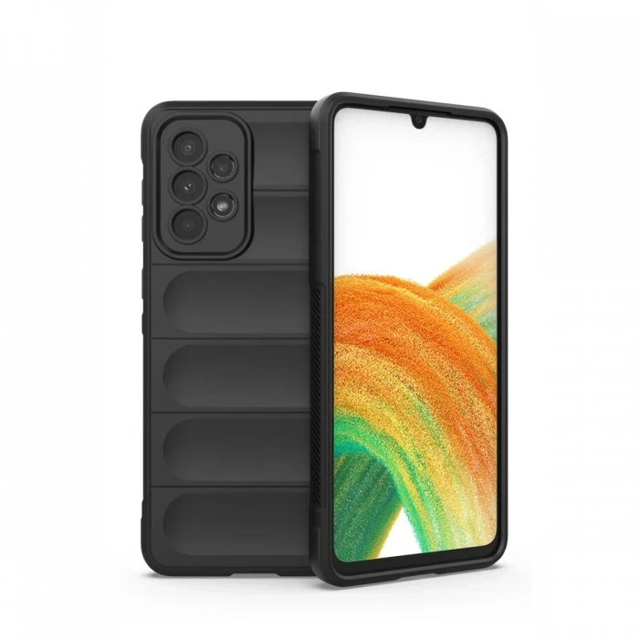 Samsung Galaxy A33 5G Kılıf Optimum Silikon - Siyah