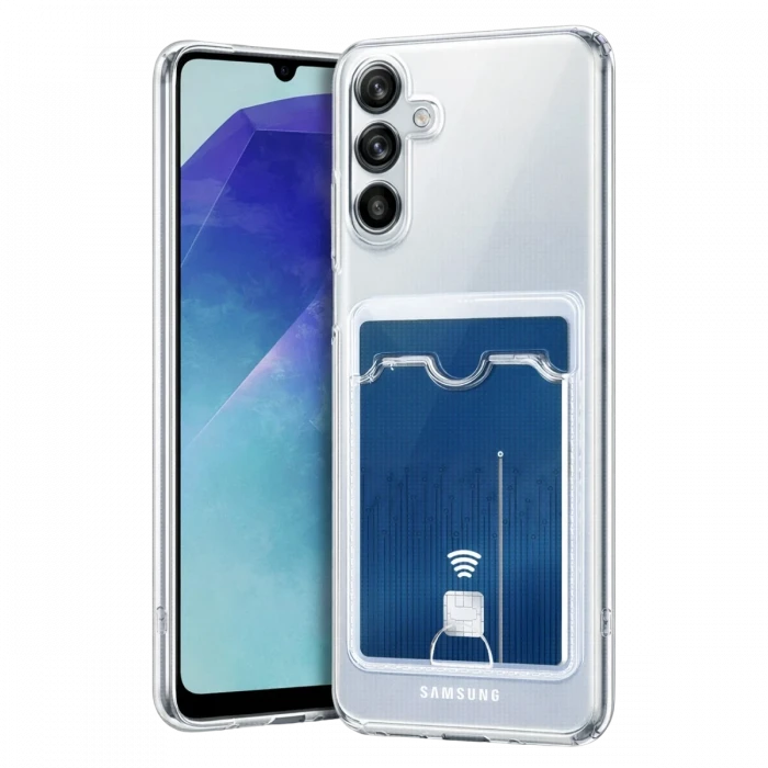 Samsung Galaxy A37 5G Kart Şeffaf Silikon - Şeffaf