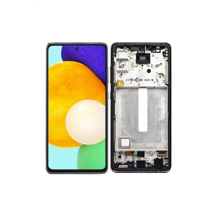 Samsung Galaxy A52 Dokunmatik Ekran Çıtalı (Siyah)