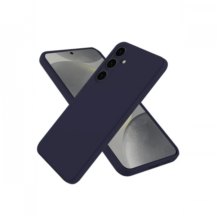 Samsung Galaxy A56 Kılıf First Silikon - Lacivert