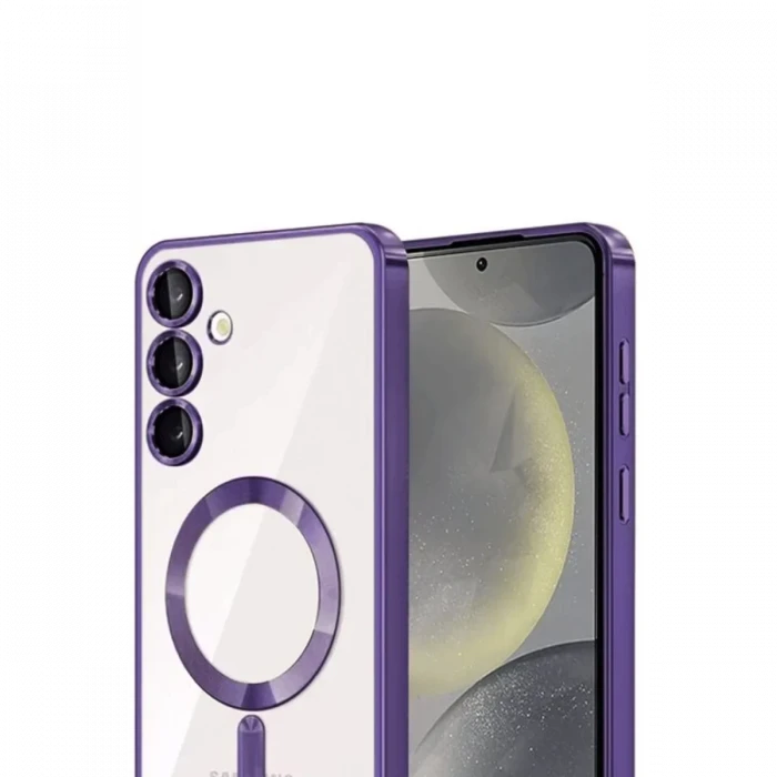 Samsung Galaxy A56 Kross Magneticsafe Kapak - Mor