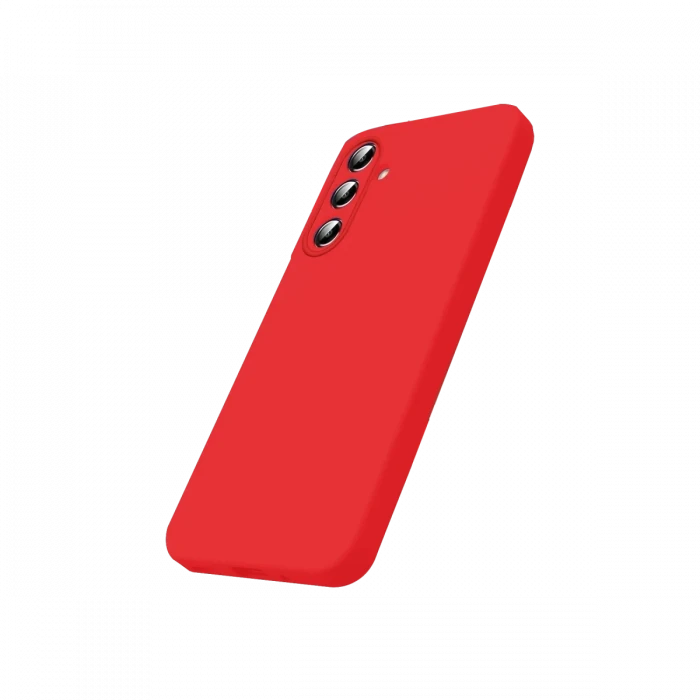 Samsung Galaxy A57 5G First Silikon - Kırmızı