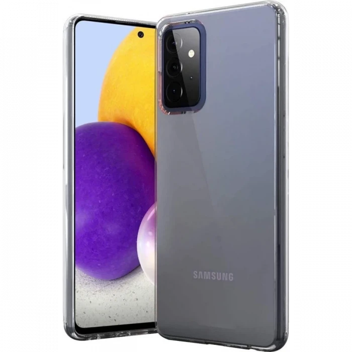 Samsung Galaxy A72 Kılıf Lüx Şeffaf Silikon