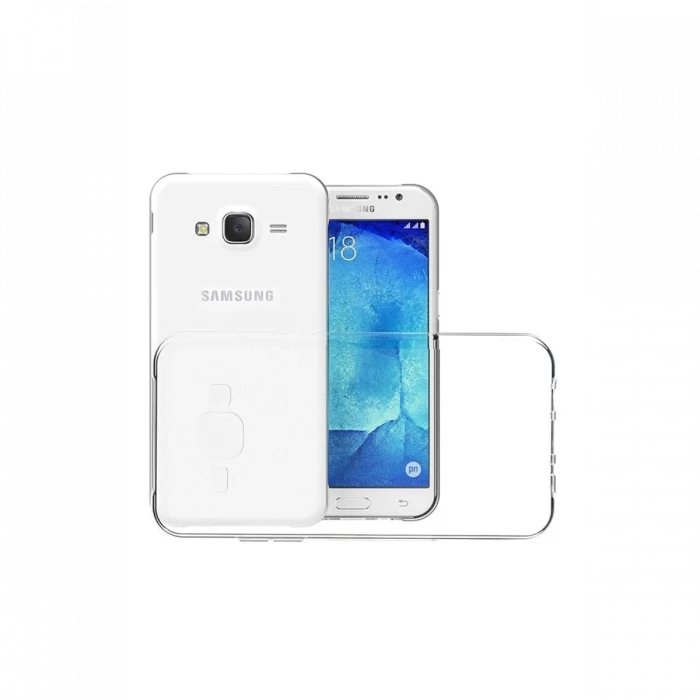 Samsung Galaxy J7 Kılıf Lüx Şeffaf Silikon