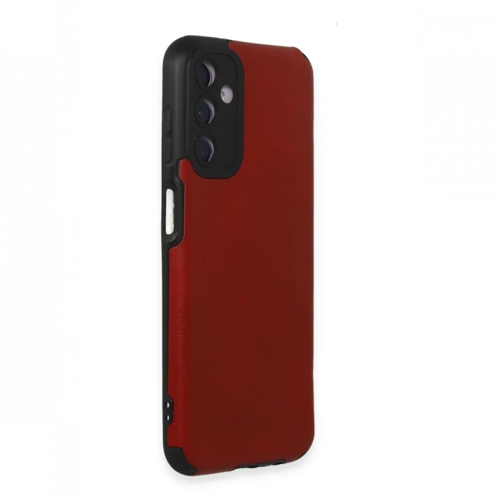 Samsung Galaxy M14 5G Kılıf Loop Deri Silikon - Kırmızı