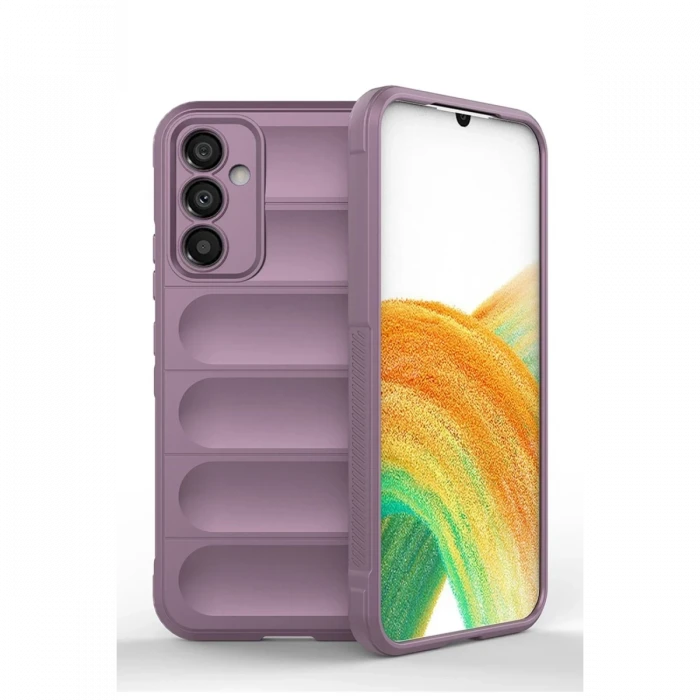 Samsung Galaxy M14 5G Kılıf Optimum Silikon - Mor