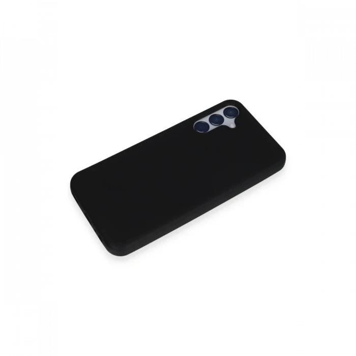 Samsung Galaxy M15 Kılıf First Silikon - Siyah