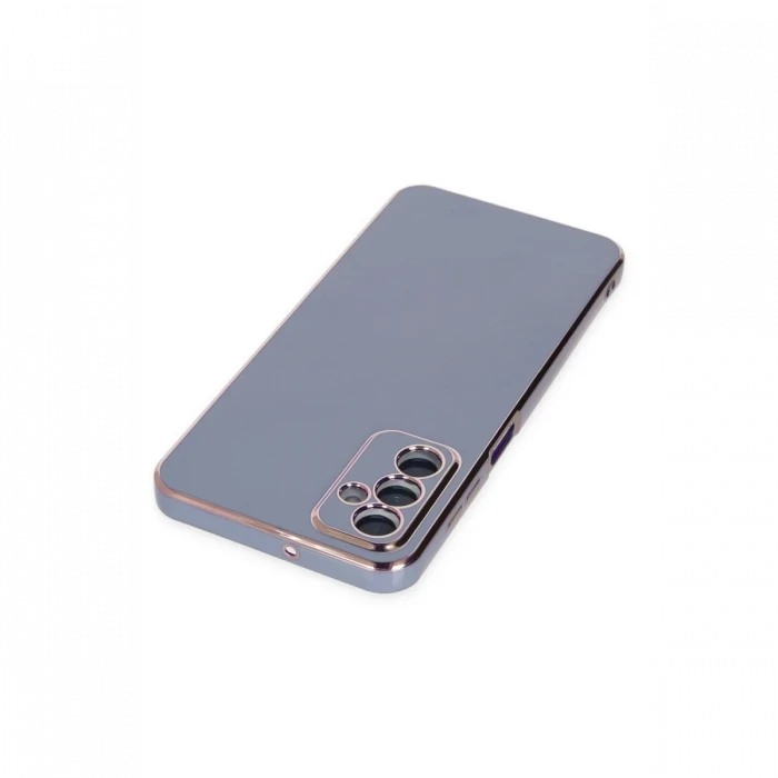 Samsung Galaxy M23 Kılıf Volet Silikon - Mavi