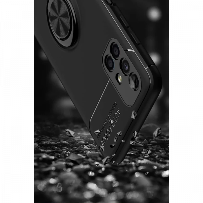 Samsung Galaxy M51 Kılıf Range Yüzüklü Silikon - Kırmızı