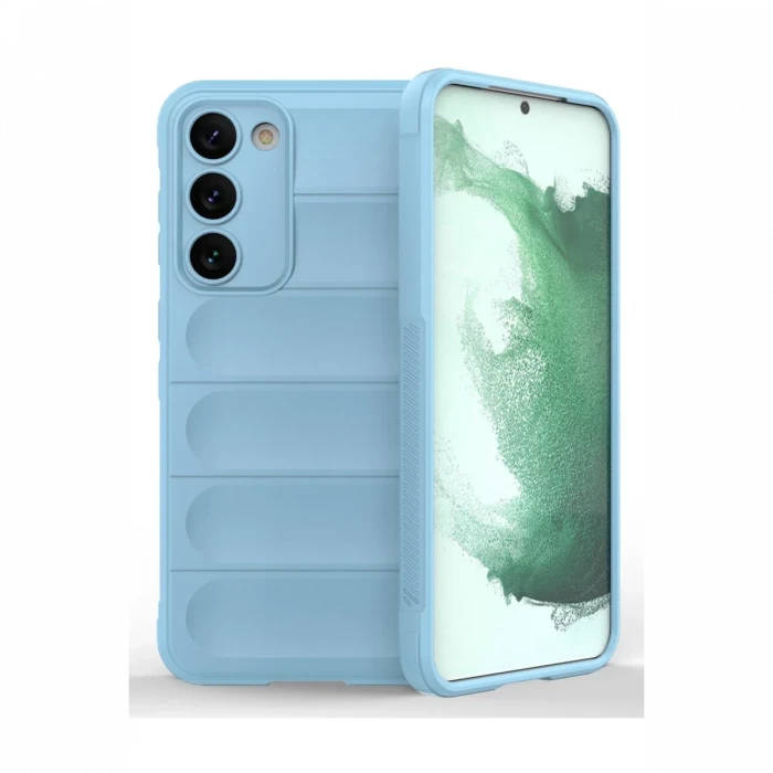 Samsung Galaxy S23 Plus Kılıf Optimum Silikon - Sky Blue
