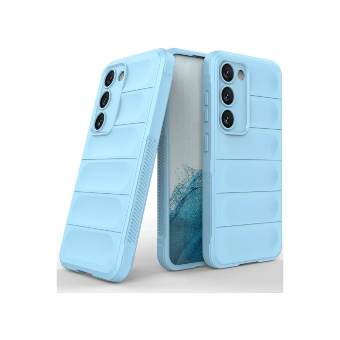Samsung Galaxy S23 Plus Kılıf Optimum Silikon - Sky Blue