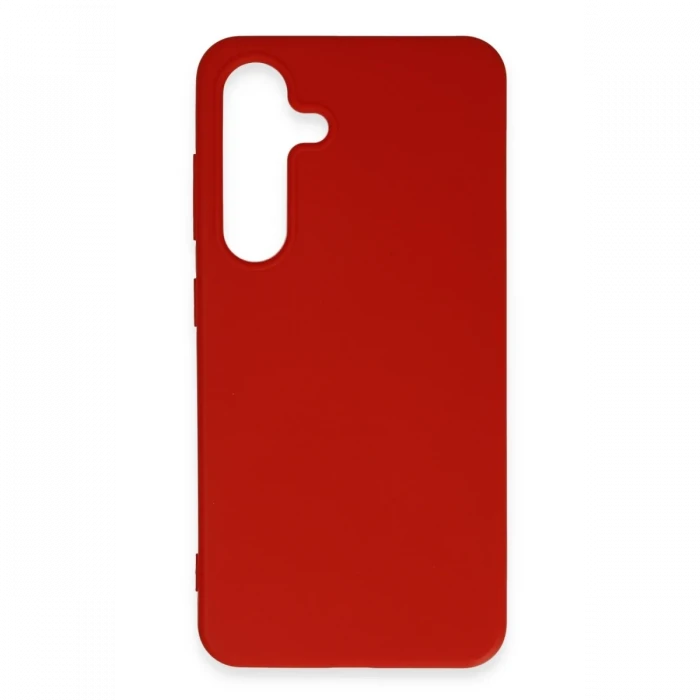 Samsung Galaxy S24 Kılıf First Silikon - Kırmızı