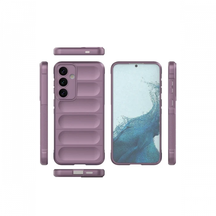 Samsung Galaxy S24 Kılıf Optimum Silikon - Mor