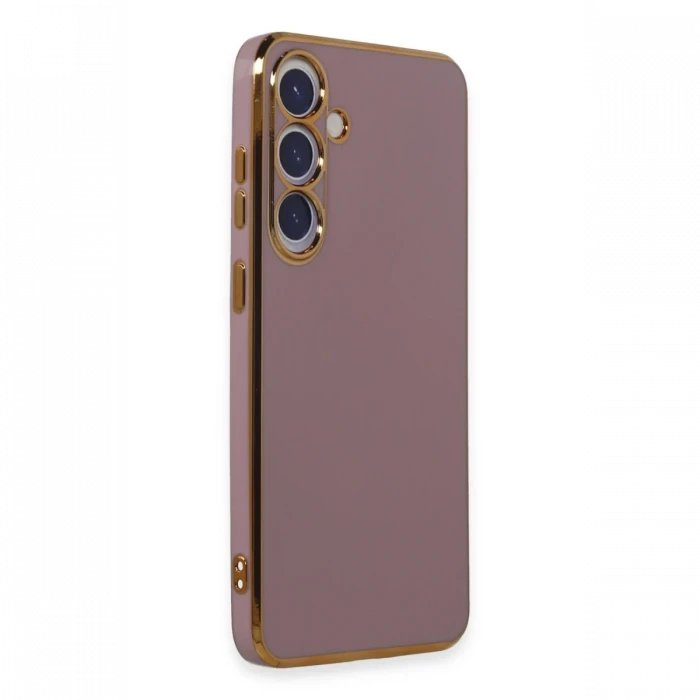 Samsung Galaxy S24 Kılıf Volet Silikon - Mor