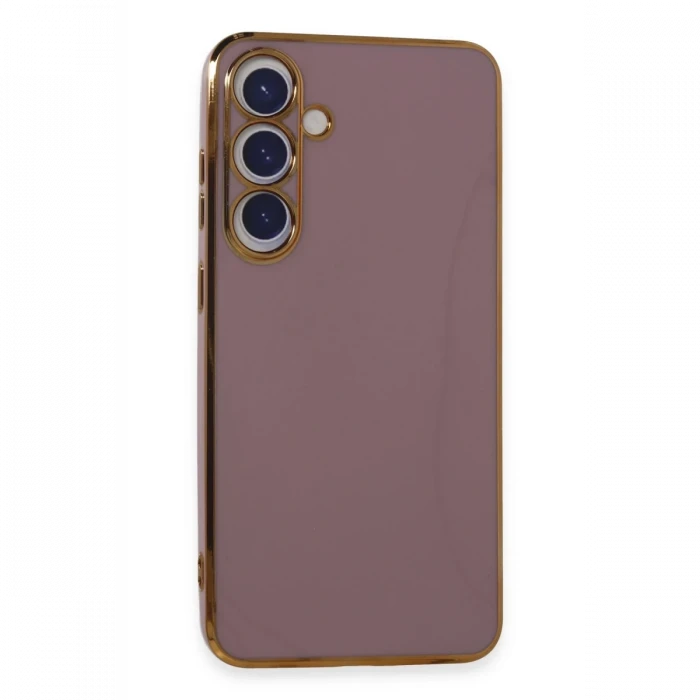 Samsung Galaxy S24 Plus Kılıf Volet Silikon - Mor
