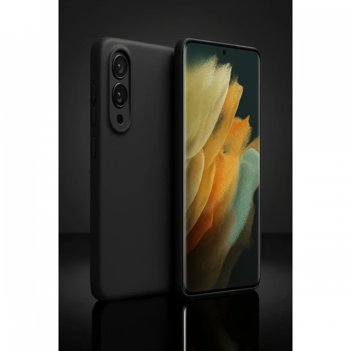 Samsung Galaxy S25 Edge First Silikon - Lila