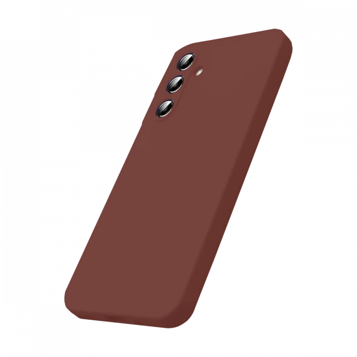 Samsung Galaxy S25 FE First Silikon - Bordo