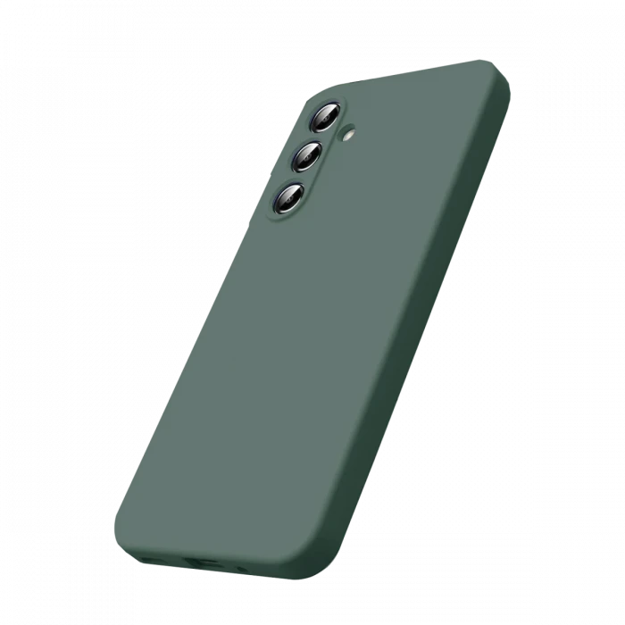 Samsung Galaxy S25 FE First Silikon - Koyu Yeşil