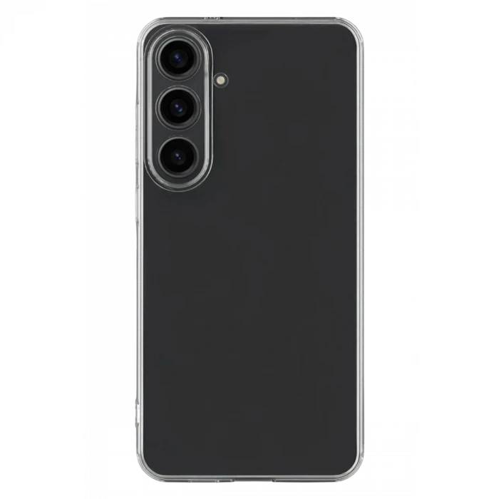 Samsung Galaxy S26 FE Lüx Şeffaf Silikon - Şeffaf
