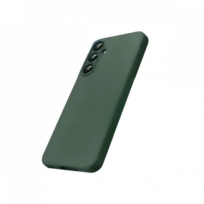 Samsung Galaxy S26 First Silikon - Koyu Yeşil