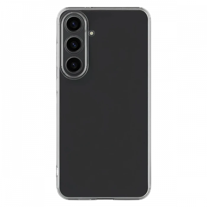 Samsung Galaxy S26 Plus Lüx Şeffaf Silikon - Şeffaf