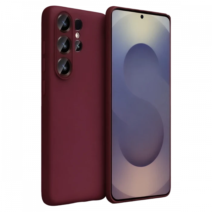 Samsung Galaxy S26 Ultra First Silikon - Bordo