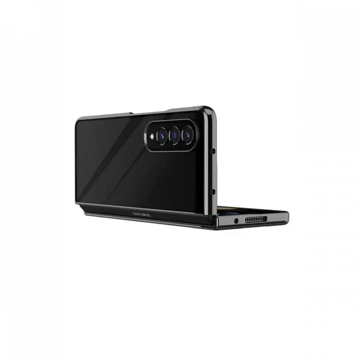 Samsung Galaxy Z Fold 4 Kılıf Fold Element Kapak - Siyah