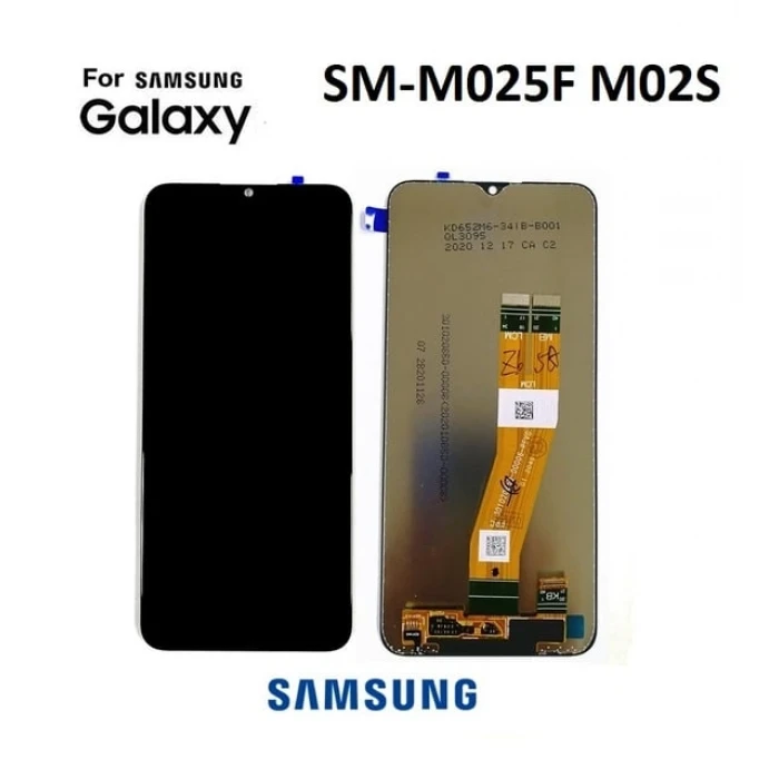 Samsung M02S Servis Dokunmatik Ekran (Siyah)