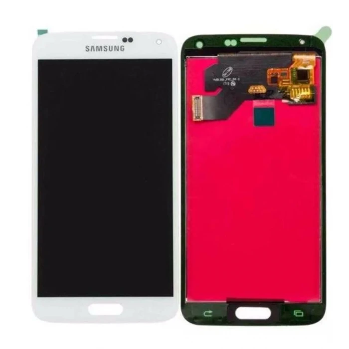 Samsung S5 Sm-G900F Dokunmatik Ekran (Beyaz)