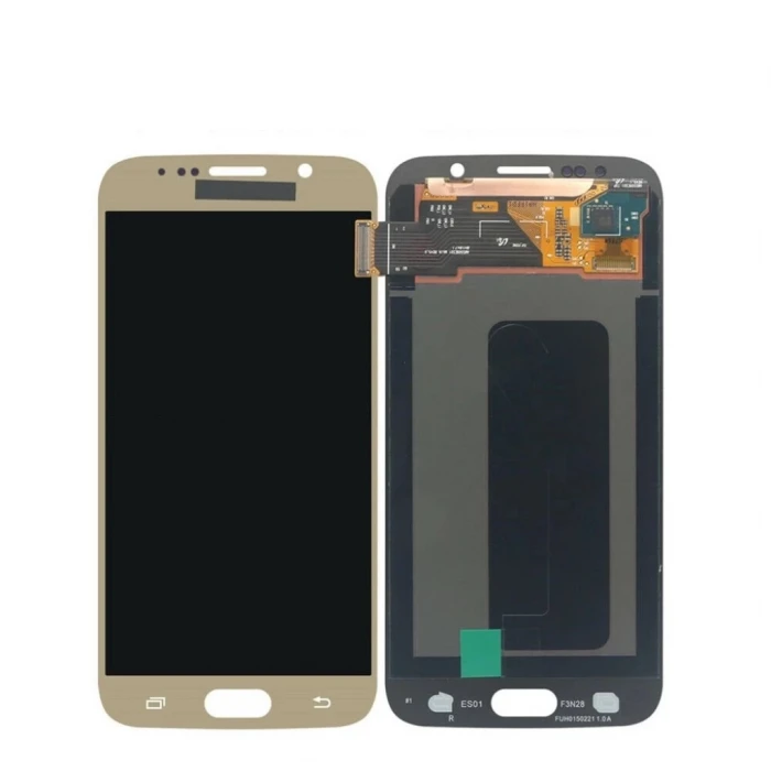 Samsung S6 Sm-G920F ORG Dokunmatik Ekran (GOLD)