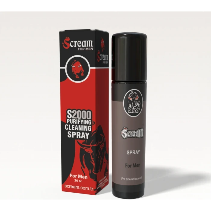 SCREAM FOR MEN SPREY GİZLİPAKET