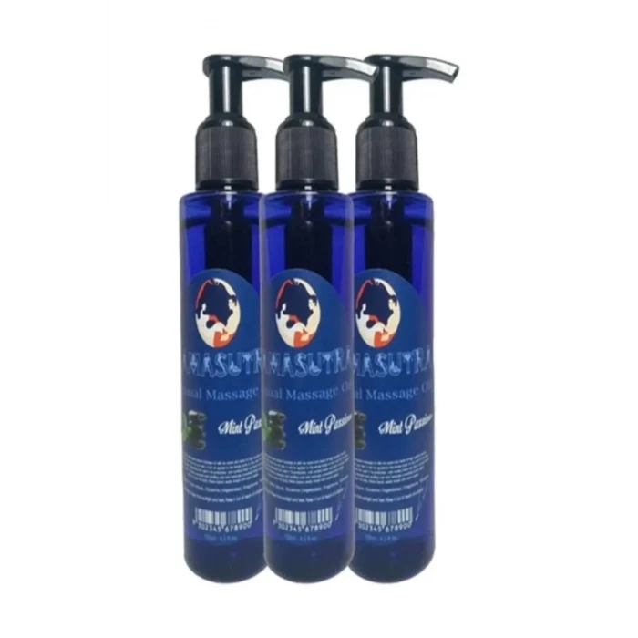Sensual Nane Masaj Yağı 125 ml - Mint Massage Oıl X 3 Adet