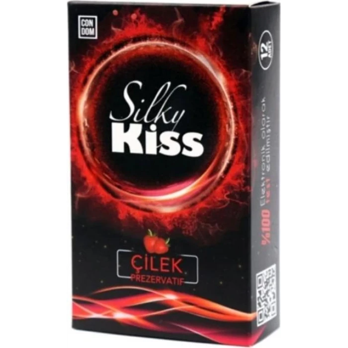 Silky Kiss Çilek Aromalı Prezervatif