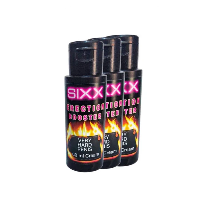 Sixx 3tane Erkeklere Özel Extra Destek Kremi 60 ml