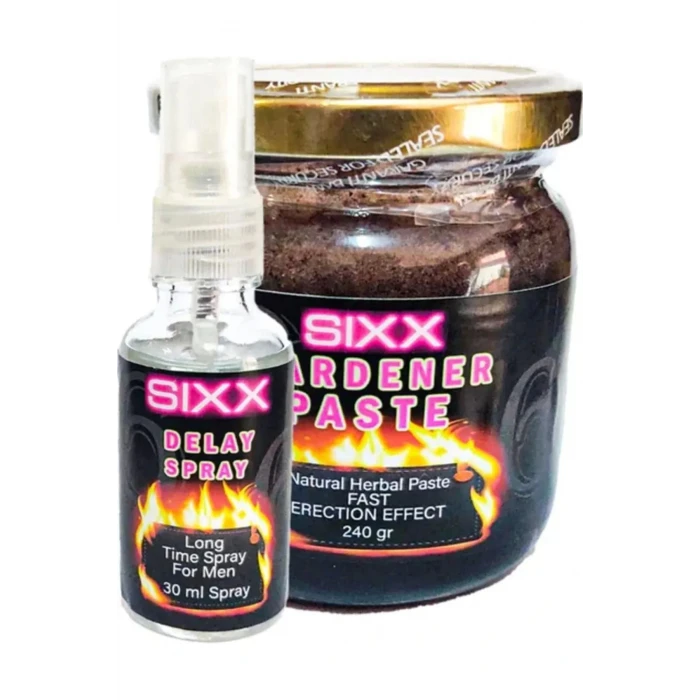 Sixx Anl Relaxer Gel 60 ml Herbal Paste Doğal Macun 240 gr