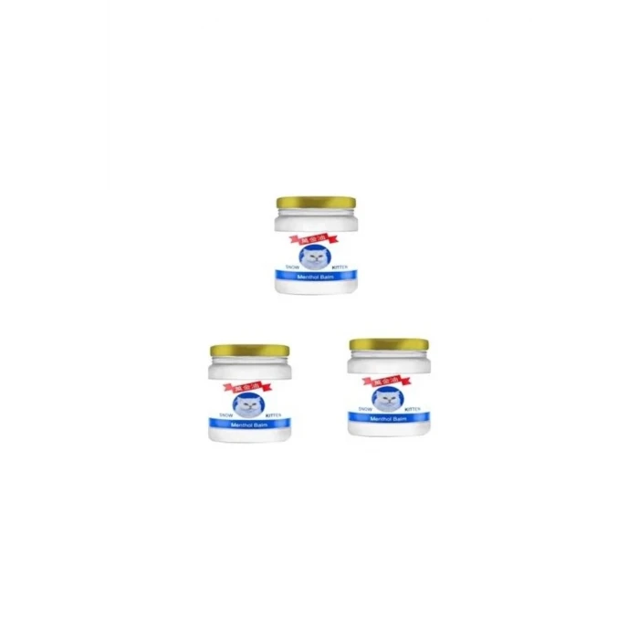 Snow Kitten Krem Mucize  Menthol Balm Krem 50 ml x 3 Adet