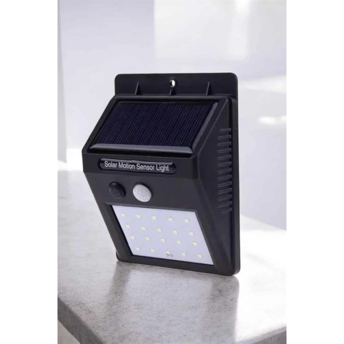 Solar Güneş Enerji Panelli Sensörlü Lamba Enerji Tasarruflu
