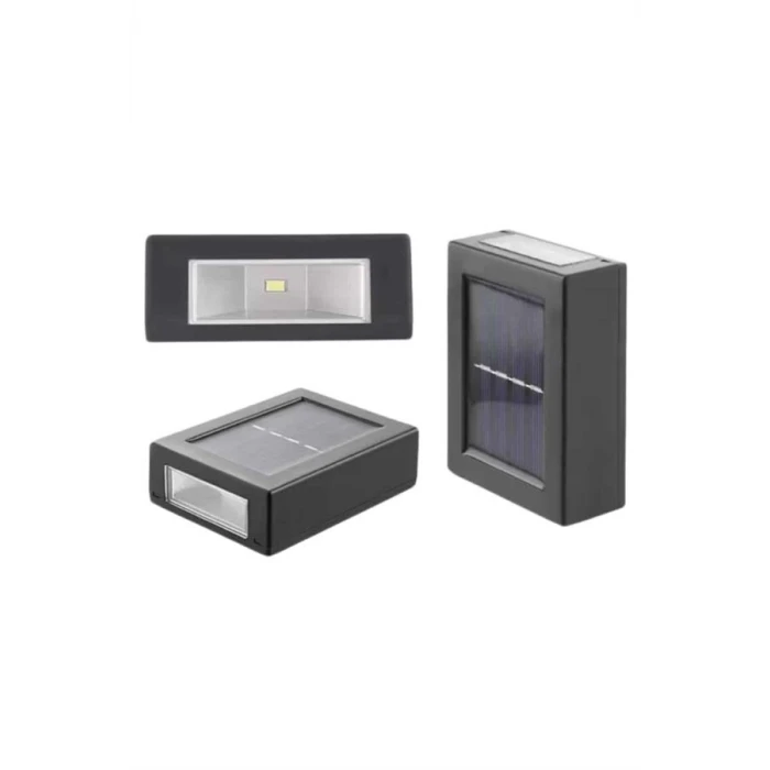Solar Lamba Dekoratif Aplik Su Geçirmez Led Işıklı Duvar Lambası