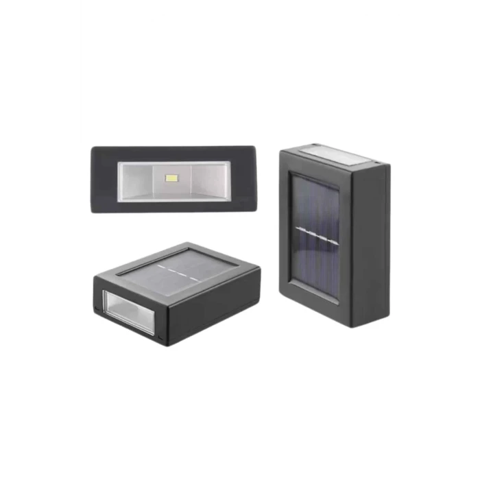 Solar Lamba Dekoratif Aplik Su Geçirmez Led Işıklı Duvar Lambası