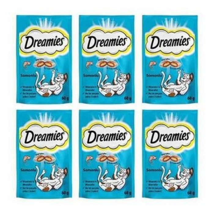 Somon Balıklı Kedi Ödülü 6x60 Gr